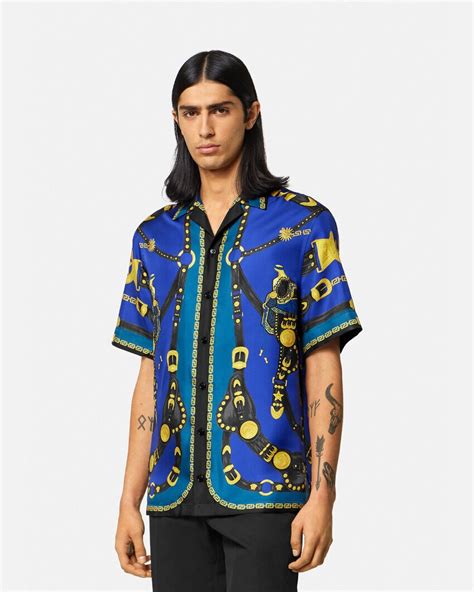 versace silk shirt australia